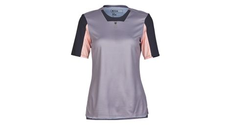 Maillot de manga corta para mujer fox defend gris