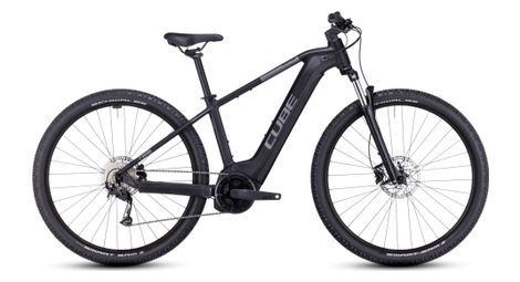 Vtt électrique semi-rigide cube reaction hybrid performance 625 shimano alivio 9v 625 wh 27.5 noir 2023