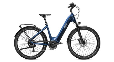 Vélo de Ville Électrique O2feel Duma 4.2 Shimano Essa 8V 730 Wh 27.5'' Bleu Deep