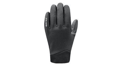 Gants longs racer gloves rafale noir