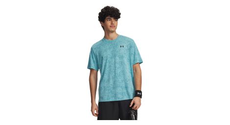 Camiseta de manga corta Under Armour Tech azul para hombre