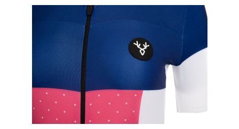 Portet Damen Navy Tailored Fit Kurzarmtrikot