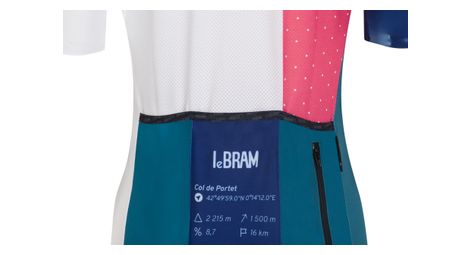 Portet Damen Navy Tailored Fit Kurzarmtrikot