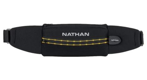 Ceinture nathan laser light 5k noir jaune fluo haute visibilité