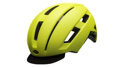 Casque bell daily jaune fluo taille unique 54 61cm