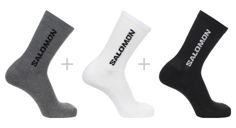 Chaussettes Salomon Everyday Crew Multicolore (3 paires)