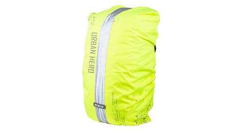 Couvre-sac à dos réfléchissant wowow bag cover urban hero yellow 30-35l