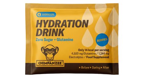 Bevanda energetica Chimpanzee ai frutti di bosco - 12 g