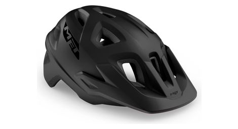 Casco all mountain met echo negro mate l-xl (60-64 cm)