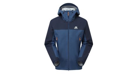 Mountain equipment chaqueta impermeable saltoro azul hombre
