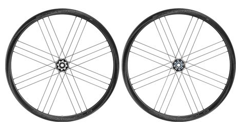 Juego de ruedas campagnolo bora wto 33 carbon disc | 12x100 - 12x142 mm | centerlock shimano / sram/sram