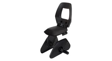 Porte-bébé bobike one junior pliant (fixation porte-bagages) noir