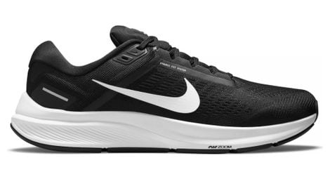 Nike air zoom structure 24 scarpe da corsa nero bianco