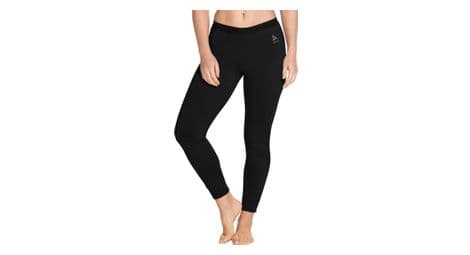 Collant long odlo merino 200 noir femme