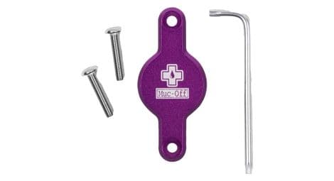 Muc-off secure tag holder gps lock púrpura