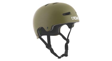Tsg evolution color sólido casco satinado verde