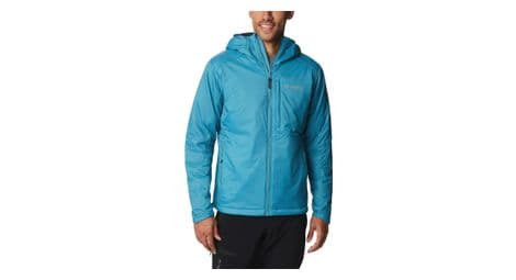 Veste a capuche columbia silver leaf stretch bleu