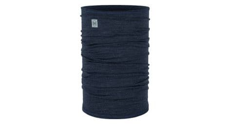 Tour de cou unisexe buff merino lightweight bleu nuit