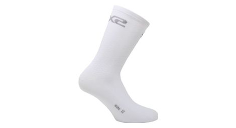 Chaussettes sixs short logo blanc