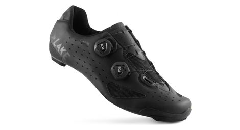 Zapatillas de carretera lake cx238-x negras - modelo horma ancha