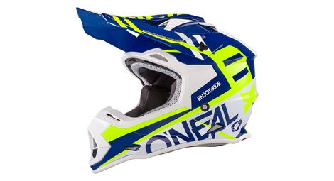 Casque intégral o'neal 2serie rl spyde / hi-viz bleu