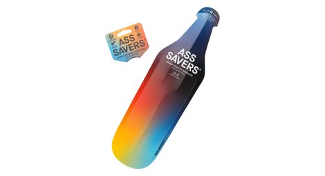 ass savers big spektrum multicolor rear mudguard