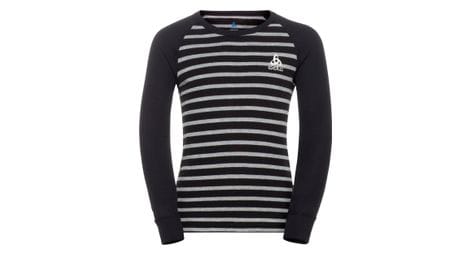 T shirt manches longues odlo active warm eco noir enfant