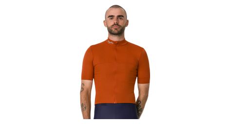 Maglia Rapha Brevet a manica corta Element Orange Uomo