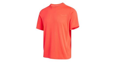 Maillot manches courtes saucony stopwatch run rouge homme