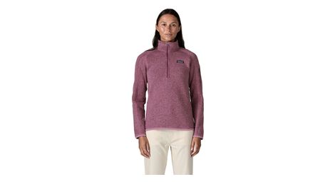 Forro polar Patagonia Better Sweater 1/4 Zip Violeta Mujer