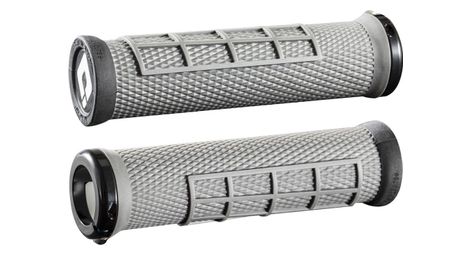 Paire de grips odi elite flow 130 mm gris / noir 