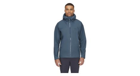 Veste imperméable rab namche gore-tex bleu xl