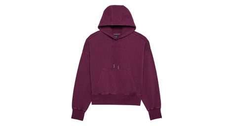 Sweat à capuche fox wordmark femme violet