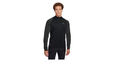 Haut 1/2 zip nike running division noir homme