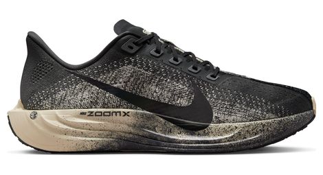 nike pegasus plus running shoes for men in gray beige