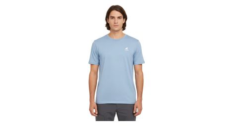 T-shirt technique homme Fjork Merino Finn MC 140 en laine mérinos – respirant, thermorégulateur et anti-odeurs bleu