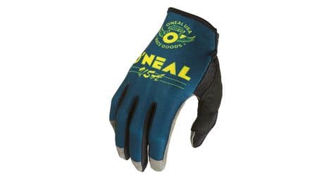 Gants longs o'neal mayhem bullet v.22 bleu/yellow 