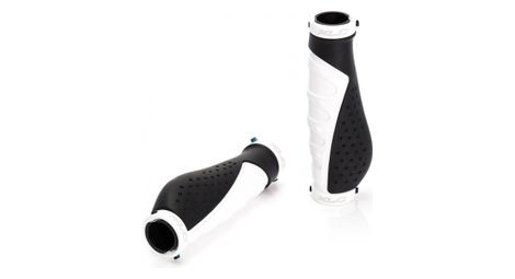 Paire de grips ergonomiques xlc gr s07 140 mm noir