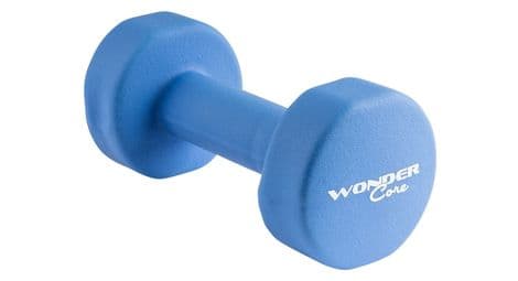 Wonder core haltère néoprène 4 kg bleu