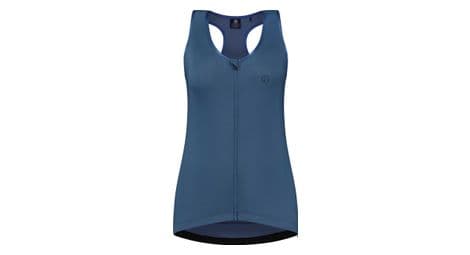 Maillot manches courtes velo rogelli abbey - femme - marine