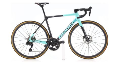 Produit reconditionné · Bianchi Specialissima Arkea Team Di2 12V · Noir / Vélo de route | Très bon état