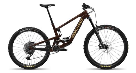 Vtt tout-suspendu santa cruz bronson 5 s carbone c sram gx eagle 12v mx (29/27.5) marron 2025