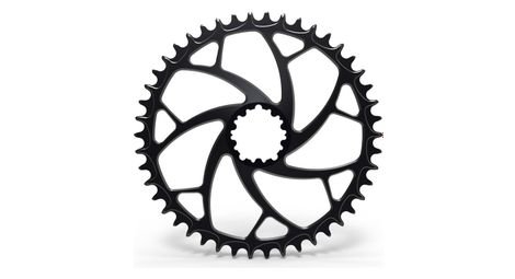 Plato elm alugear redondo montaje directo sram 3 tornillos 10/11/12 velocidades negro