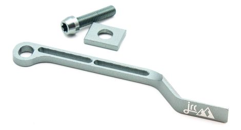 Patte anti deraillement anodisee jrc components lightweight chain catcher double gris gunmetal