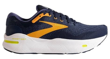 Brooks ghost blue orange running shoes