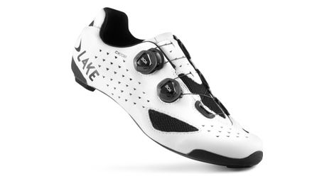 Lake cx238-x white road shoes large version