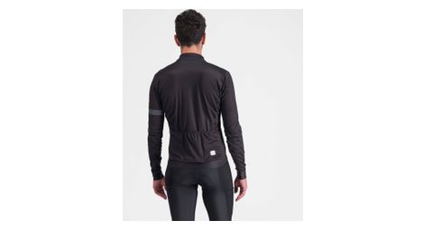 Supergiara Thermal Langarm Trikot Schwarz