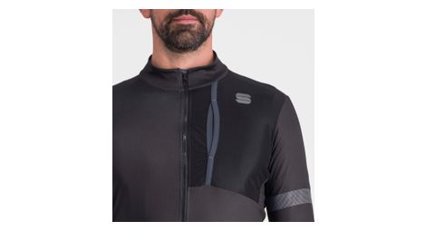 Supergiara Thermal Langarm Trikot Schwarz