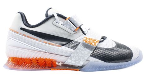 Zapatillas de entrenamiento Nike Romaleos 4 SE Blanco/Naranja Unisex