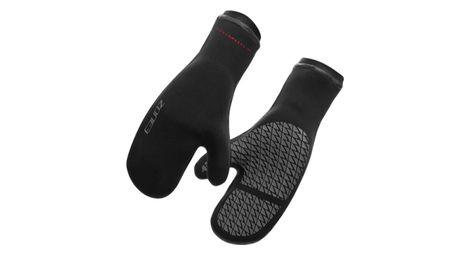 Zone3 heat tech black swimming mittens